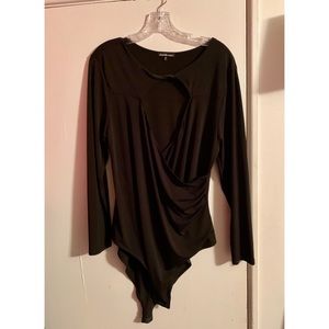 Charlotte Russe Black Body Suit Size 2X